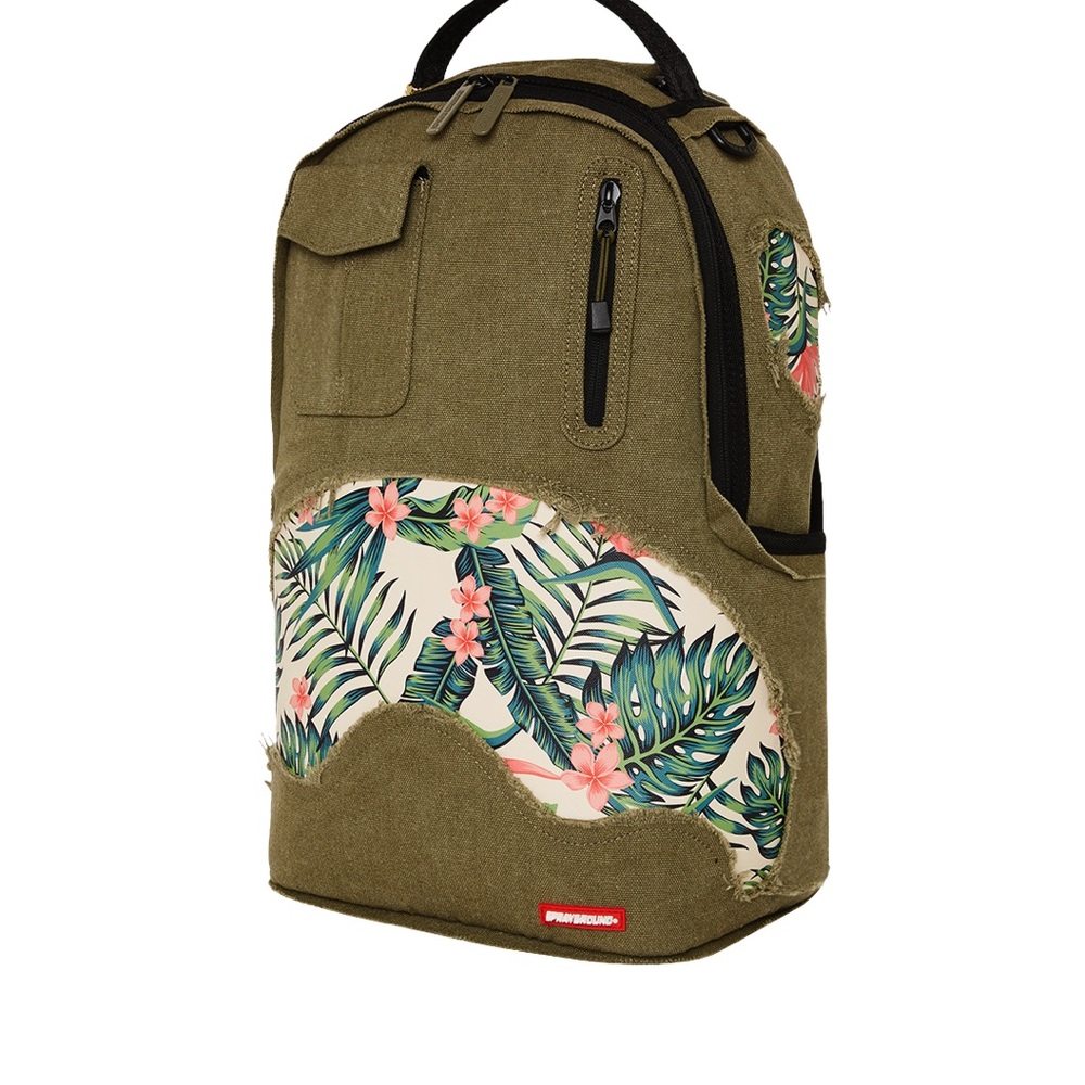 Authentic Sprayground Tropical Mirage Tactical Backpack NWT - Picture 8 of 11
